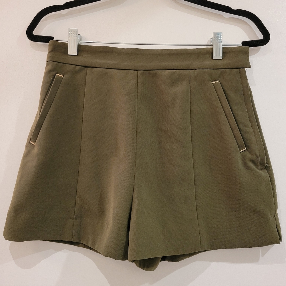 Tailored Green Shorts